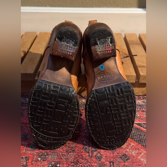 NET BED STU CAMEL TAN LEATHER LACE UP ZIP UP HEELED BOOT
6 36 - Picture 9 of 9